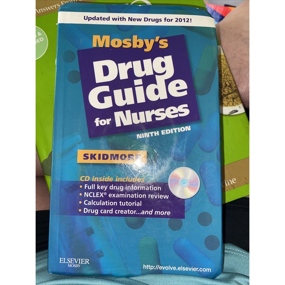 Mosbys Drug Guide for Nurses 9th Edition Linda Skidmore-Roth Textbook 2010